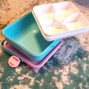 NWOT- never used! Locking Bento Lunch Container